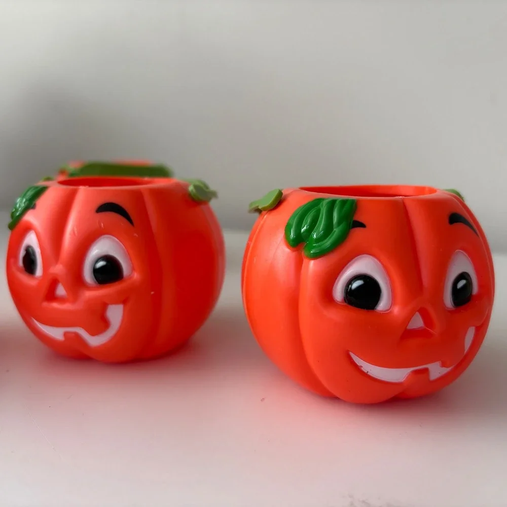 Sun Hill Halloween Pumpkin‎ Candy Buckets Treat Holders Party Favors Set of 5